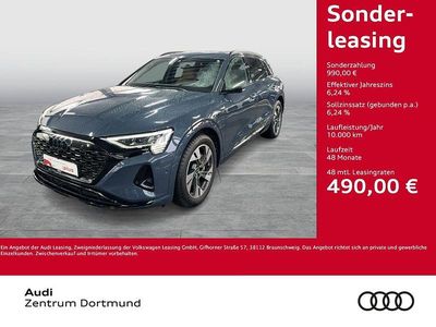 Gebraucht Audi Q8 e-tron Advanced 300 kW (408 PS) 2024 Blau SUV
