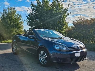 Gebraucht VW Golf Cabriolet 105 PS (77 kW) 2012 Blau Cabrio