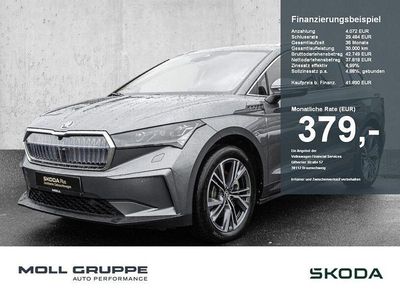 Graphitegrau (metallic) Gebraucht 2023 Skoda Enyaq iV SUV | 41.890 € (Fairer Preis)