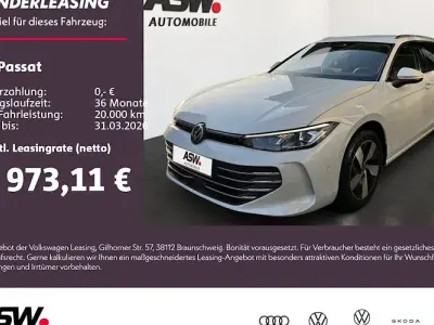 Nowe VW Passat Business 150 KM (110 kW) 2026 Biały Kombi