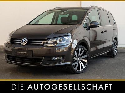Gebraucht VW Sharan Allstar 150 PS (110 kW) 2017 Black oak brown metallic Van / Kleinbus