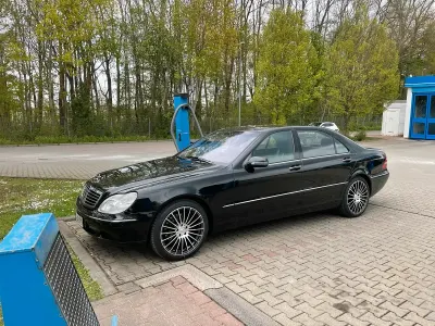 Gebraucht Mercedes S500L 306 PS (225 kW) 1999 Schwarz Limousine