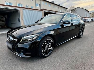 Gebraucht Mercedes C200 AMG 194 PS (142 kW) 2018 Schwarz Kombi