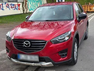 Gebraucht Mazda CX-5 Exclusive-Line 150 PS (110 kW) 2015 Rot SUV