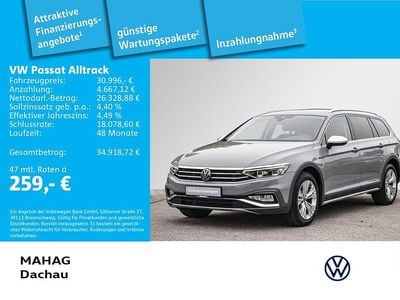 Grau Gebraucht 2023 VW Passat Alltrack IQ Drive Kombi | 30.996 € (Guter Preis)
