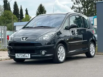 Gebraucht Peugeot 1007 Sport 109 PS (80 kW) 2007 Schwarz Van / Kleinbus