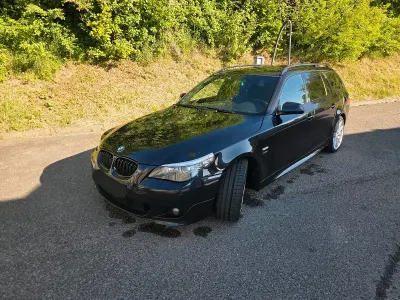 Brugt BMW 525 197 HK (144 kW) 2010 Blå Stationcar
