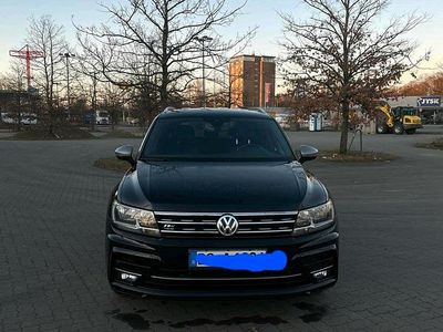 Gebraucht VW Tiguan Allspace R 110 PS (80 kW) 2018 Schwarz SUV