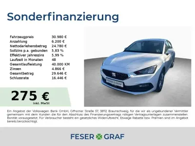 Second-hand Seat Leon 150 CP (110 kW) 2025 Alb Berlinǎ