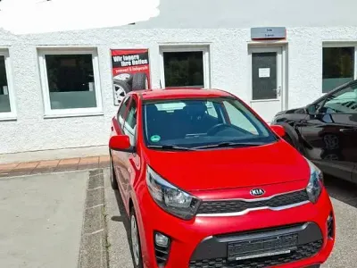 Gebraucht Kia Picanto DREAM-TEAM Edition 67 PS (49 kW) 2017 Rot Kleinwagen