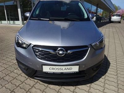 Gebraucht Opel Crossland X Edition 131 PS (96 kW) 2020 Kontrast grau/quarz silber SUV
