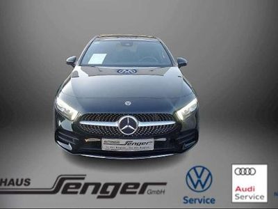 Gebraucht Mercedes A250 AMG line 224 PS (164 kW) 2018 Kosmosschwarz Limousine