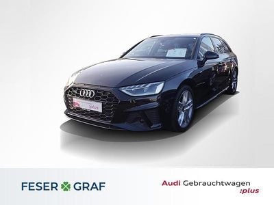 Schwarz Gebraucht 2023 Audi A4 S-Line Kombi | 36.280 € (Fairer Preis)