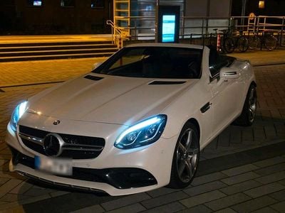 Gebraucht Mercedes SLC300 AMG line 245 PS (180 kW) 2017 Weiß Cabrio