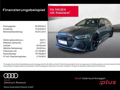 Second-hand Audi RS6 Sport 600 CP (441 kW) 2021 Gri Break