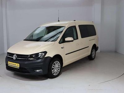 Gebraucht VW Caddy Maxi 122 PS (89 kW) 2020 Gelb Van / Kleinbus