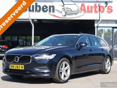 Second-hand Volvo V90 Momentum 254 CP (186 kW) 2018 Albastru Break