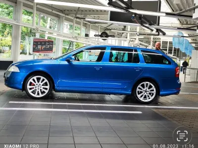 Używany Skoda Octavia vRS 170 KM (125 kW) 2009 Niebieski Kombi