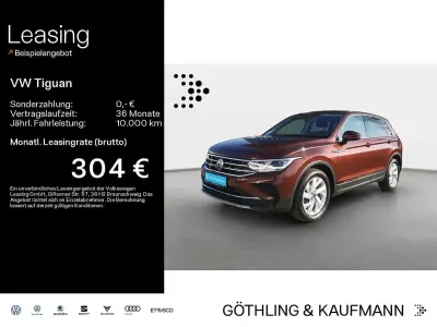 Gebraucht VW Tiguan Elegance 150 PS (110 kW) 2021 Ginger brown metallic SUV