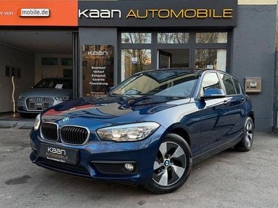 Gebraucht BMW 116 Advantage 109 PS (80 kW) 2015 Blau Kleinwagen