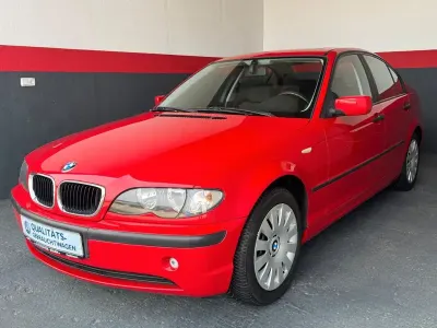 Usata BMW 318 143 CV (105 kW) 2003 Rosso Berlina