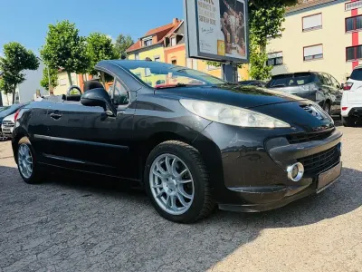 Gebraucht Peugeot 207 CC Filou 120 PS (88 kW) 2007 Farbe schwarz obsidien/metalli Cabrio