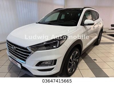 Gebraucht Hyundai Tucson Premium 177 PS (130 kW) 2020 Weiß SUV