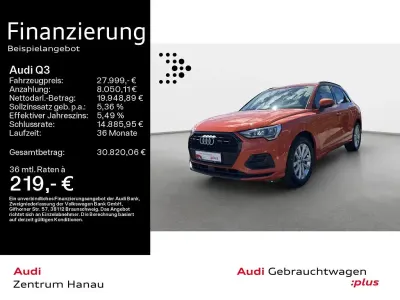 Gebraucht Audi Q3 Advanced Plus 150 PS (110 kW) 2023 Orange SUV