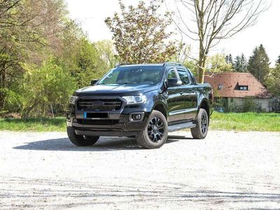 gebraucht Ford Ranger 20 l Bi-Turbo Wildtrak DoKa -all-black-