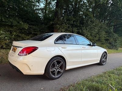 Weiß Gebraucht 2018 Mercedes C350e AMG Limousine | 16.499 € (Fairer Preis)