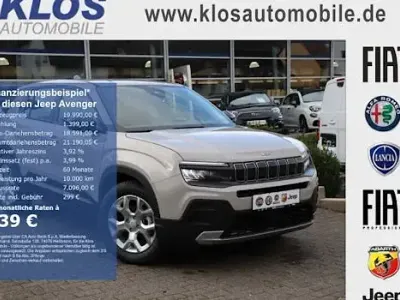 Używany Jeep Avenger Altitude 101 KM (74 kW) 2024 Szary SUV