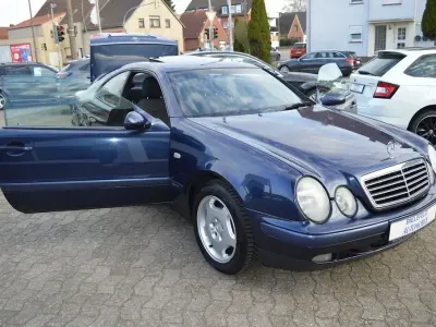 Brugt Mercedes CLK200 136 HK (100 kW) 1999 Blå Coupe