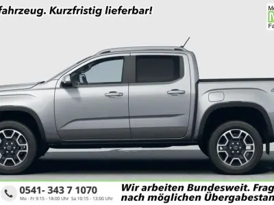 Neu VW Amarok Style 241 PS (177 kW) 2026 Medium silver metallic Pickup
