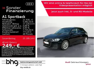 Gebraucht Audi A1 Sportback Advanced Plus 116 PS (85 kW) 2025 Schwarz Kleinwagen
