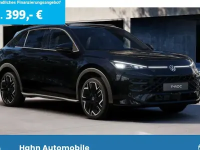 Uusi VW T-Roc R-line 150 HP (110 kW) 2026 Musta Katumaasturi