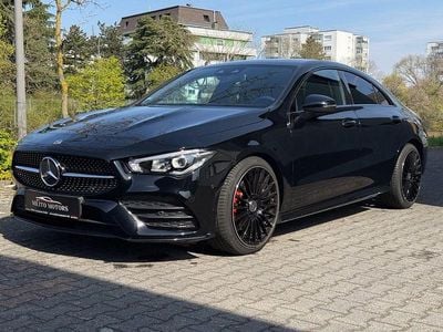 Gebraucht Mercedes CLA250 AMG line 224 PS (164 kW) 2021 Nachtschwarz  unilack Limousine