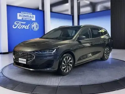 Gebraucht Ford Focus Titanium 125 PS (91 kW) 2024 Magneticgrau metallic Kombi
