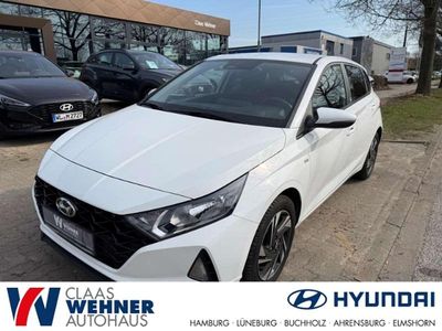 Gebraucht Hyundai i20 Edition 30 101 PS (74 kW) 2022 Polar white / sol Kleinwagen