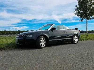 Brugt Audi A4 Cabriolet 163 HK (119 kW) 2003 Sort Cabriolet