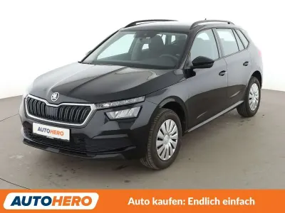 Gebraucht Skoda Kamiq Active 110 PS (80 kW) 2022 Cerna magic/black magic SUV
