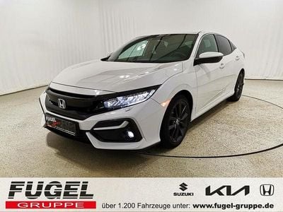 Gebraucht Honda Civic Elegance 126 PS (92 kW) 2020 Platinum white p. Limousine