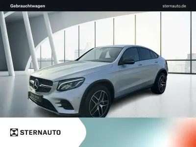 Gebraucht Mercedes GLC250 AMG line 211 PS (155 kW) 2019 Iridiumsilber metallic SUV