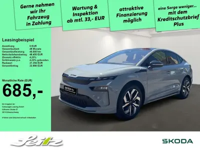 Gebraucht Skoda Enyaq iV SportLine 210 kW (286 PS) 2025 Stahlgrau SUV