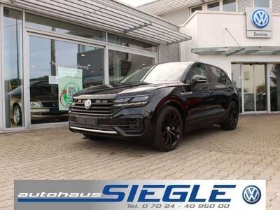 gebraucht VW Touareg 4.0 V8 TDI R-Line Black Style 21Zoll Luft AHK IQ M