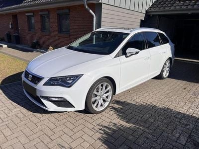 Brugt Seat Leon ST XCELLENCE 179 HK (131 kW) 2017 Hvid Stationcar