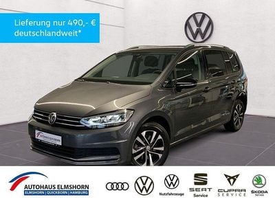 Gebraucht VW Touran IQ Drive 150 PS (110 kW) 2019 Indiumgrau metallic Van / Kleinbus