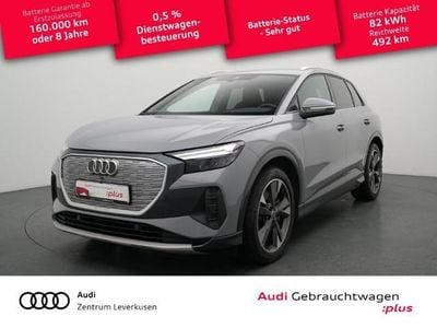 Gebraucht Audi Q4 e-tron Ambiente 194 kW (265 PS) 2022 Kieselgrau SUV