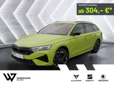 Neu Skoda Octavia RS 265 PS (194 kW) 2026 Grün Kombi
