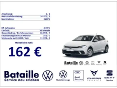Gebraucht VW Polo Life 80 PS (58 kW) 2023 Weiß Kleinwagen