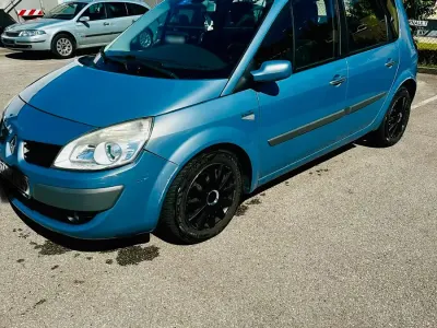 Gebraucht Renault Scénic II 135 PS (99 kW) 2007 Blau Van / Kleinbus